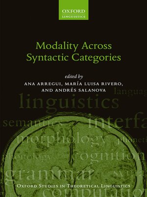 cover image of Modality Across Syntactic Categories